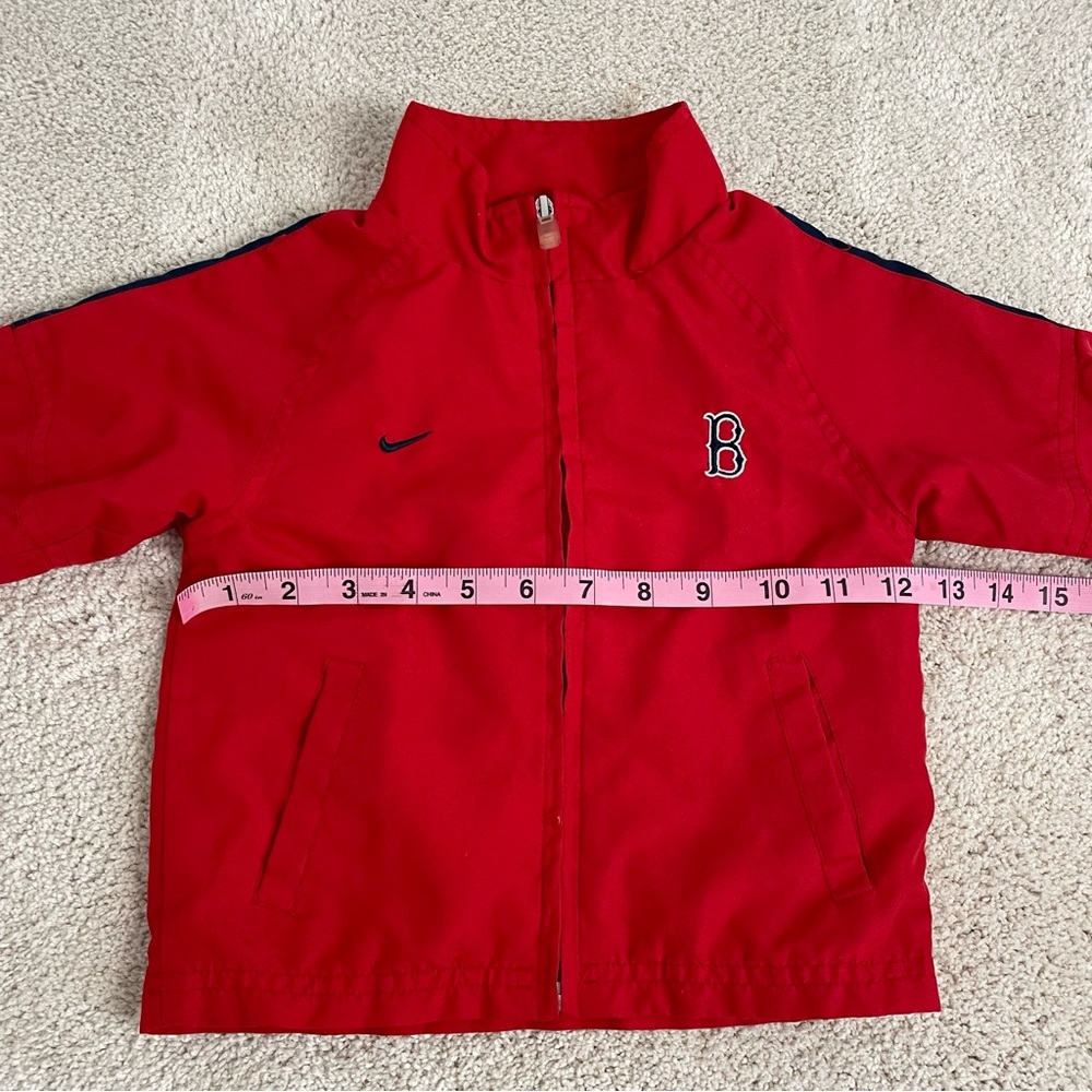 Nike MLB Boston Red Sox Full Zip  Windbreaker Jacket Toddler 18 Months Baseball - Picture 14 of 16